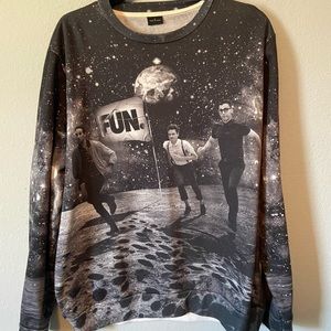 Fun(the band) Moon landing sweat shirt